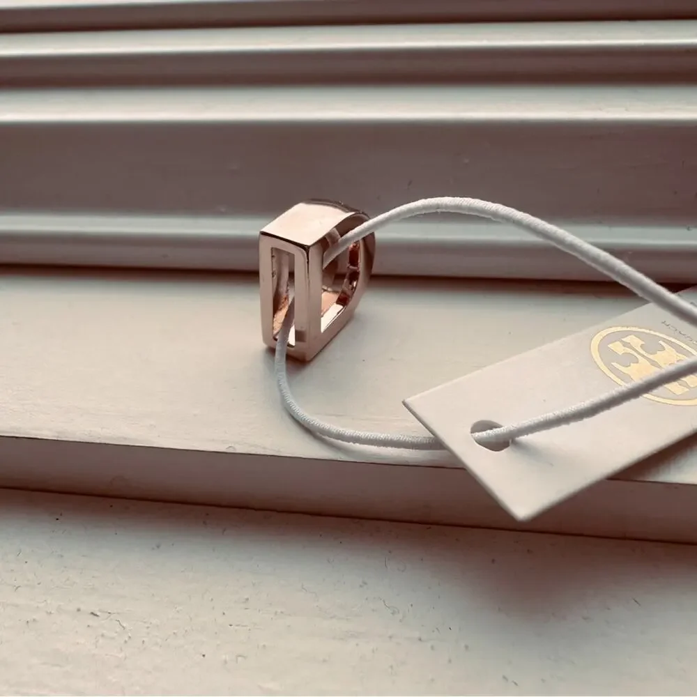 Tory Burch- Monogram “D” initial charm, NWT